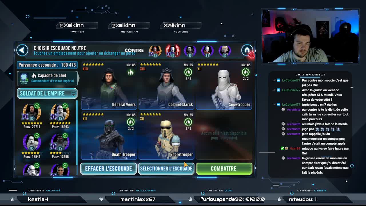 Xalkinn en stream